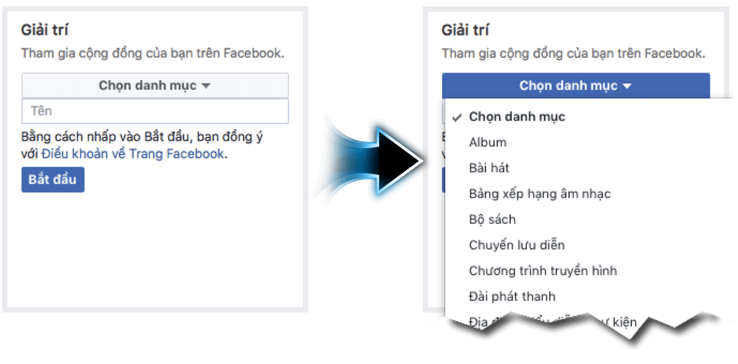 Giải trí Fanpage