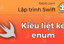 Bài 14 – Kiểu liệt kê enum trong Swift Kiểu liệt kê enum trong Swift
