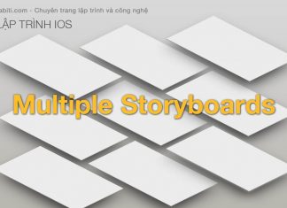 Storyboard trong lập trình iOS