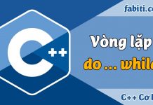 Vong lặp do ... while